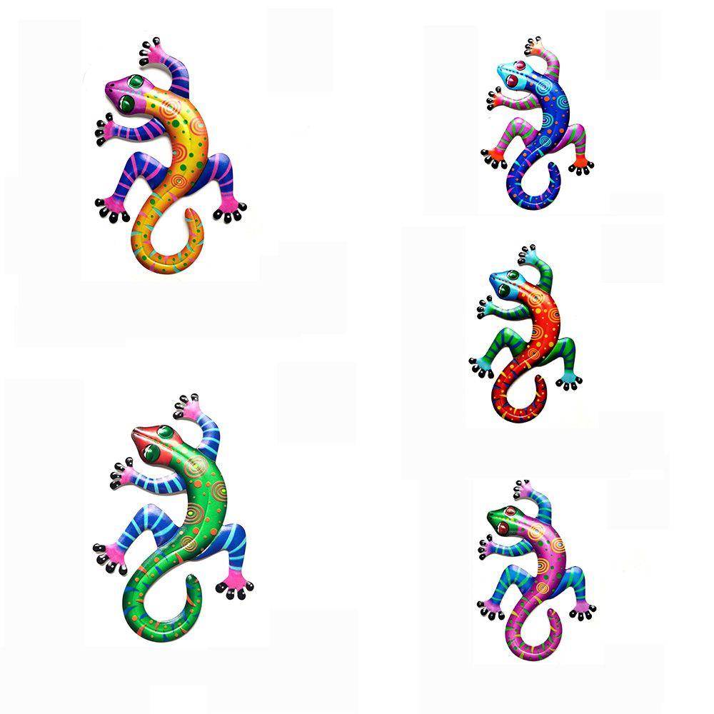 Моделирование ящерицы, скульптуры, художественные подвесные металлические гекконы, ящерицы, железные художественные гекконы, железные художественные украшения